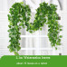 72pcs Leaves 2.1m Artificial Plants Green